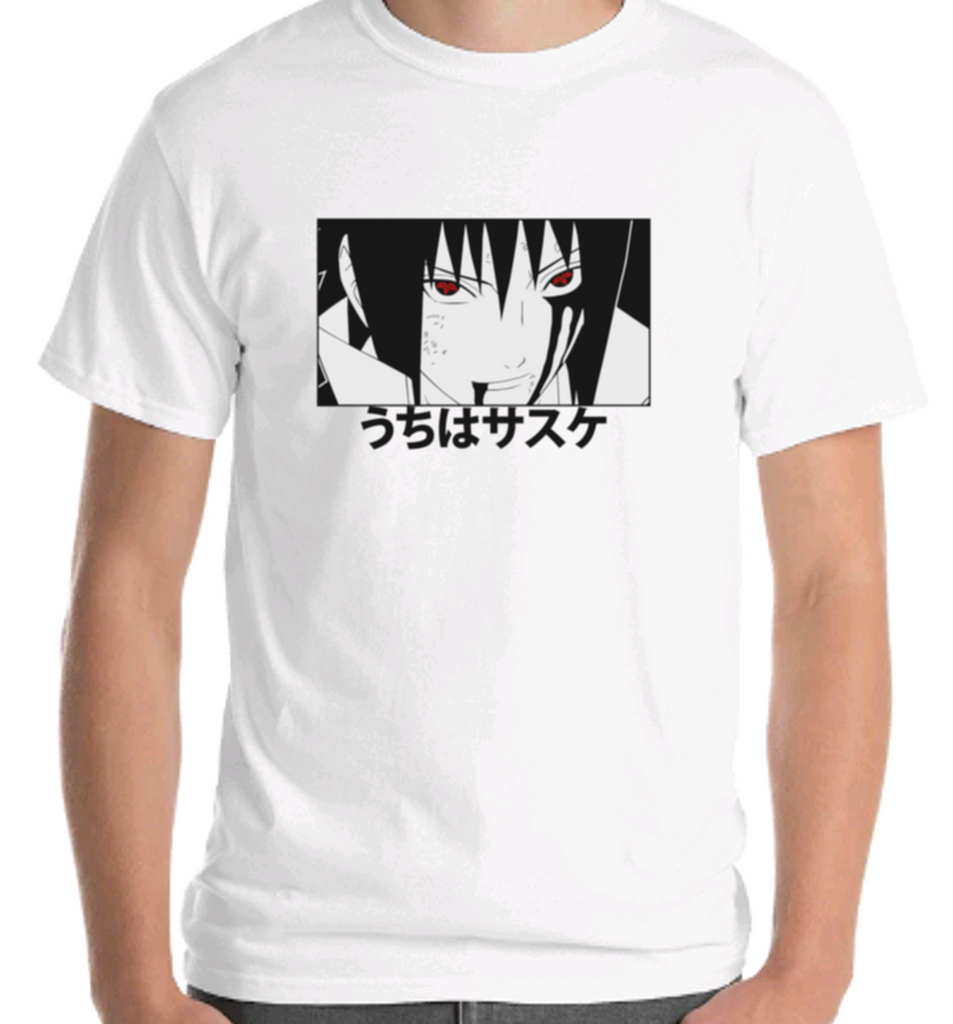 camisa camiseta do Sasuke Uchiha Naruto